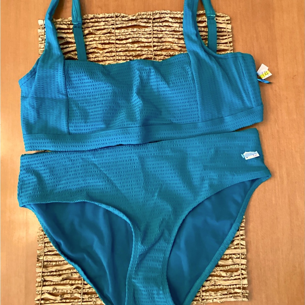 Teal Bikini Set
